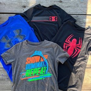 Under armour armour youth shirts